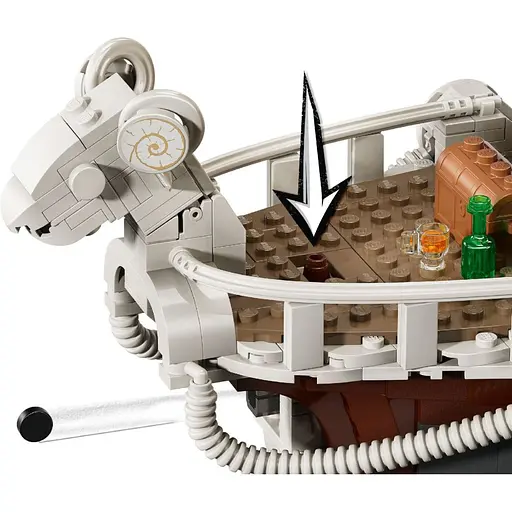 Конструктор LEGO One Piece Пиратский корабль Вездеходный Мерри 1376 деталей (75639) - фото 5
