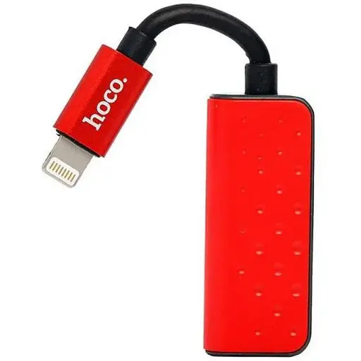 Кабель-переходник Lightning с 1 на 2 Lightning для iPhone 7 8 10 X Hoco LS12 - фото 1