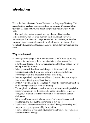 Drama Techniques. A Resource Book of Communication Activities for Language Teachers 3rd Edition - фото 2