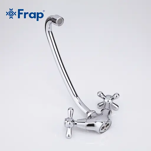 F4125 Змішувач для кухні буксовий шпилька Frap 1/10 Хром - фото 5
