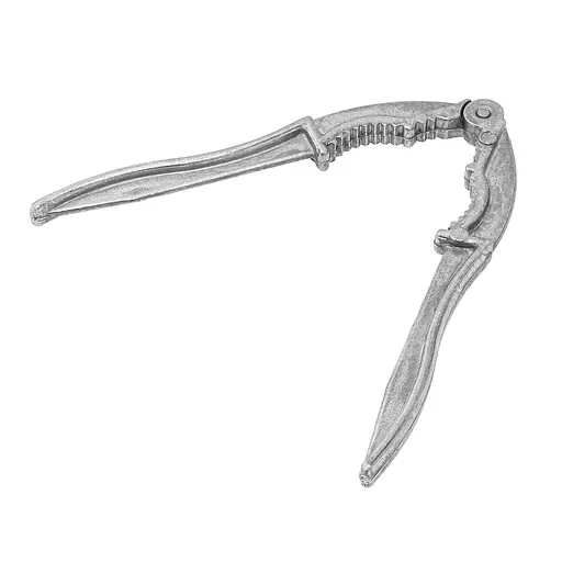 Орехокол ручной плоский щипцевидный щипцы для колки орехов 17 см, RS Серый 83983 - фото 4