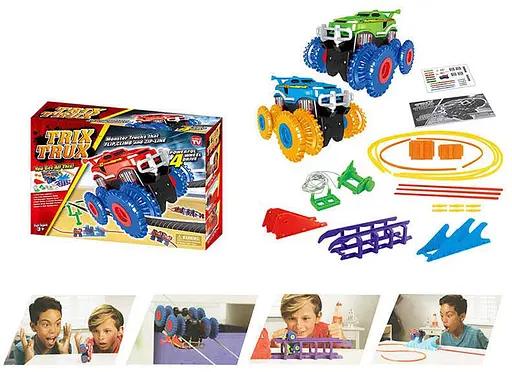 Трек канатний 1938, 2 машинки на батарейках - фото 2