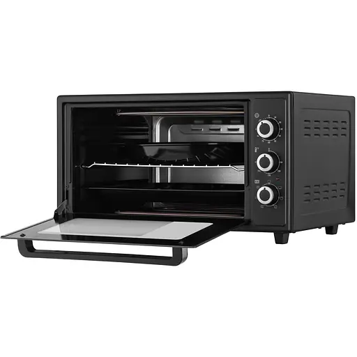 Піч електрична Ardesto 48 л, 1600 Вт, механіч., конвенція, рожен, чорний - фото 4