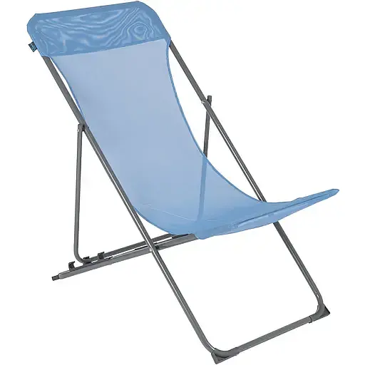 Стул раскладной Bo-Camp Flat голубой (1204684) - фото 1