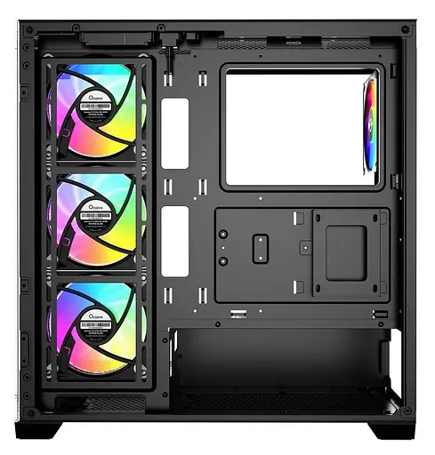 Корпус OCYPUS GAMMA C72 BK ARGB (GAMMA-C72-BKD400XX-GL) Без БП - фото 6