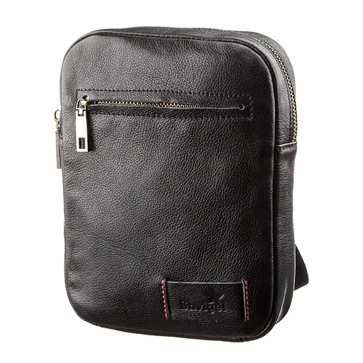 Сумка кожаная мужская SHVIGEL 20х14,5х4 см sum0012787 - фото 1