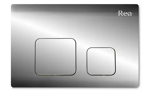 Кнопка змиву для інсталяції Rea F хром REA-E019A, Хром - фото 1