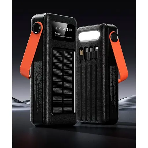 Внешний аккумулятор Hoco DB33 Plus Rising 30000mAh 22.5W Black [130157] - фото 6