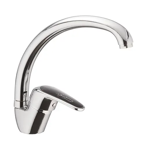 Змішувач для кухні CRON MAGIC 777 чорна ручка (CR0115) - фото 1