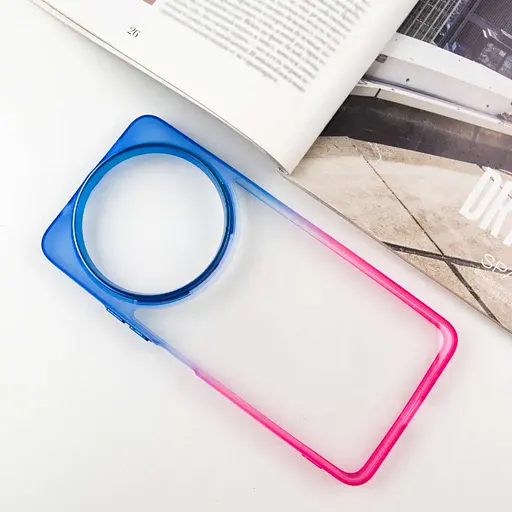 Чохол Epik TPU+PC Fresh sip series для Xiaomi Redmi A3 Рожевий/Синій - фото 2