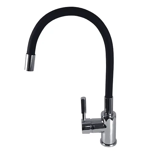 Змішувач для кухні Globus Lux Lazer GLLR-203SB Чорний - фото 1