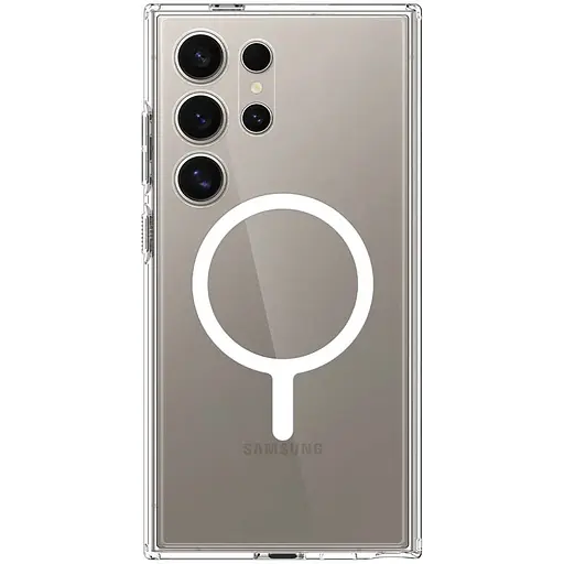Чохол SGP Ultra Hybrid (MagFit) для Samsung Galaxy S25 Ultra Прозорий - фото 5