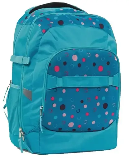 Школьный набор из рюкзака, пенала и сумки для обуви бирюзовый LS sum0028845 - фото 2