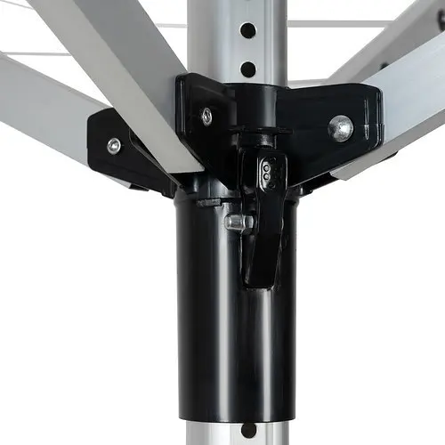 Садовая сушилка для белья вращающаяся Gardlov 24225 4 перекладины 50 м складная конструкция - фото 8