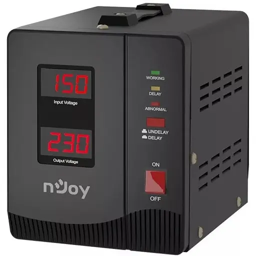 Стабилизатор nJoy Alvis 2000 AVR 2 розетки (AVRL-20002AL-CS01B)
