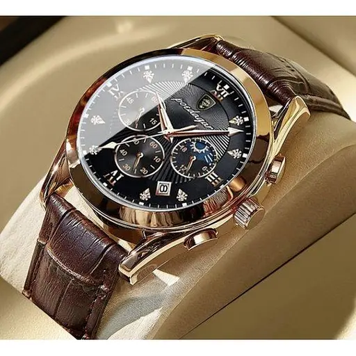 Часы мужские наручные Poedagar Magnat Gold - фото 2