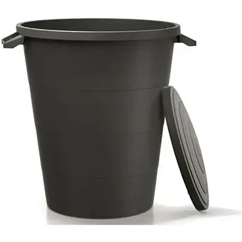 Бак для сміття Prosperplast Smooth 120 л чорний - фото 2