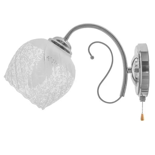 Бра Brille LK-567W/1 настінне накладне E27 CH - фото 2