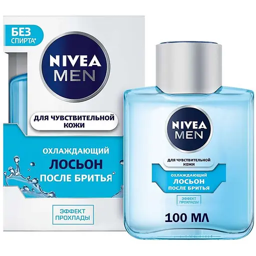 Лосьон после бритья Nivea Men для чувствительной кожи охлаждающий 100 мл