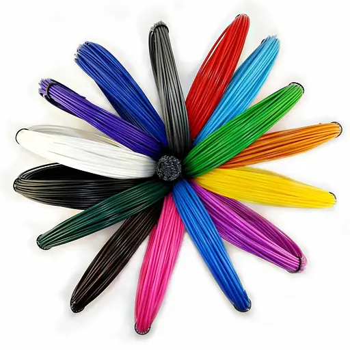 Набор ABS пластика для 3D ручки (3 цвета, 30 м) [52537] - фото 3