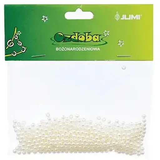 Набор декоративных бусинок Jumi 6008 4 мм белые (5900410676008).