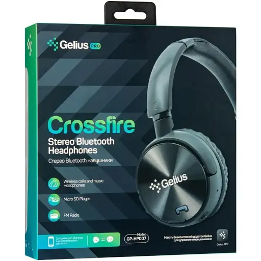 Навушники з мікрофоном Gelius Pro Crossfire GP HP-007 Pink - фото 8