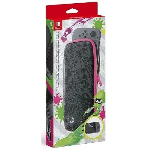 Чехол + защитная пленка Carrying Case для Nintendo Switch (Splatoon 2)