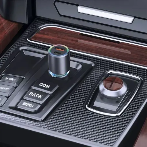 Автомобильное зарядное устройство Proove Double Energy Plus 53W USB-A + USB-C Metal Gray (ACDE53110004) [130293] - фото 7