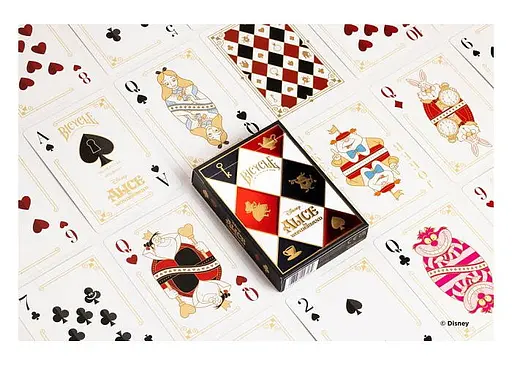 Карти гральні United States Playing Card Company Bicycle Disney Alice in Wonderland inspired (ВР_КГБДАВ) - фото 3