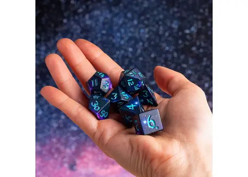Набір кубиків Full Art Dice Set: Stardust , 7 шт. (SWSPGALA) - фото 6