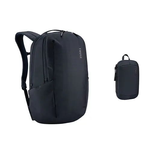 Комплект: Рюкзак Thule Subterra 2 Backpack 21L Dark Slate (TH 3205025) + Органайзер Thule Subterra 2 PowerShuttle Small Dark Slate (TH 3205038)