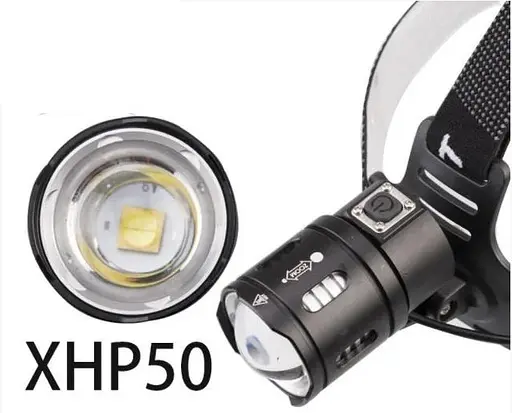 Налобный фонарь T6006 светодиод XHP50 - фото 5
