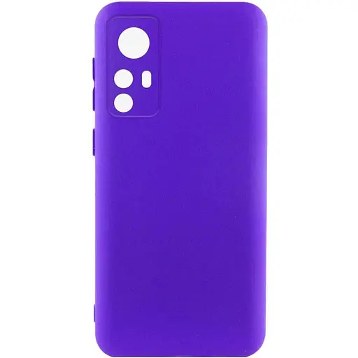 Чохол TPU Getman Liquid Silk Full Camera для Xiaomi Redmi Note 12S Синій / Iris