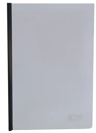 Папка-швидкозшивач 65листів/10 мм, з притискною планкою, 160/160 мкм BM.3371-99 BUROMAX (4823078912954) Чорний - фото 1