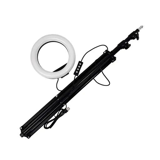 Кільцева лампа NNM-20 (20см) + штатив 2,1м - фото 2