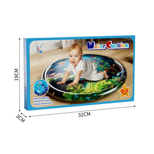 Водний килимок з  рибками м'якими бортиками 92,5 см в коробці - фото 4