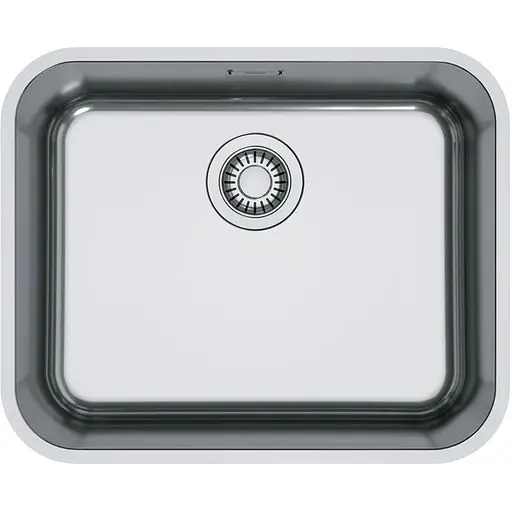 Кухонна мийка Franke Smart, нерж.сталь, прямокутник, без крил, 500х400мм, чаша - 1, монтаж під стільницю, SRX 110-50, нерж полірів.