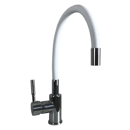 Змішувач для кухні Globus Lux Lazer GLLR-203SW Білий - фото 3