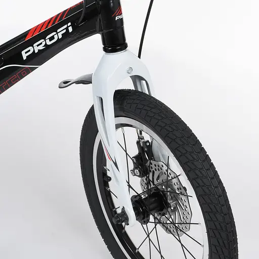 Детский велосипед Profi LMG16235-1 для малышей 16" с дисковыми тормозами - фото 4