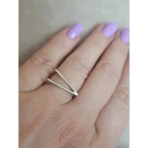 Срібне кільце Qvaliz. 901-01213 17 - фото 3