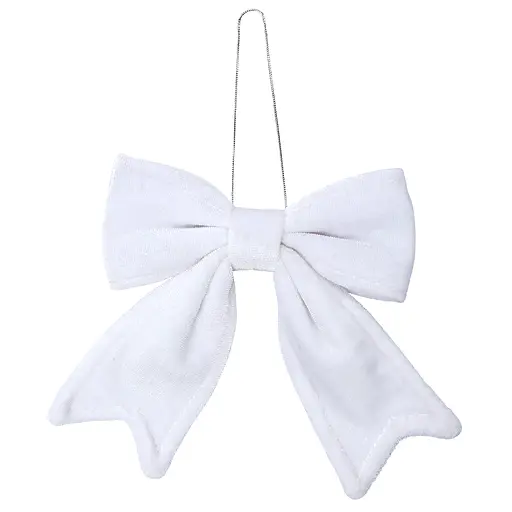 Украшение декоративное Yes! Fun Бант 12x13.5 см белое (975089)
