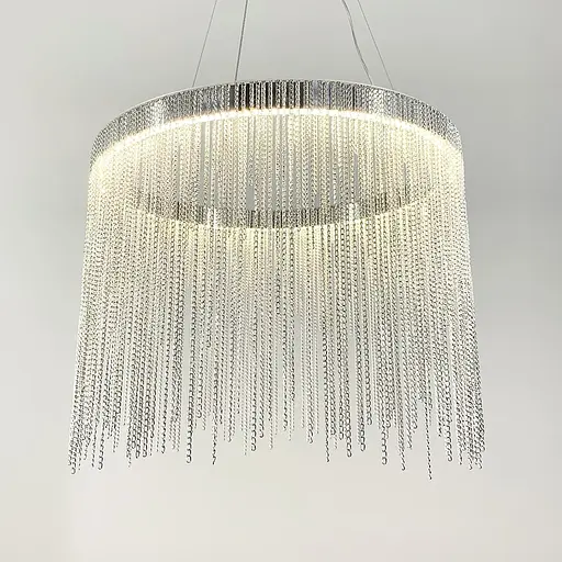 Підвісна люстра з ланцюжками Chrome Coins | Арт. SP 07 SL NEW | Line F - фото 4