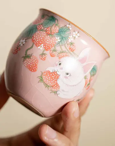 Пиала Клубничный Кролик 90 мл - фото 6