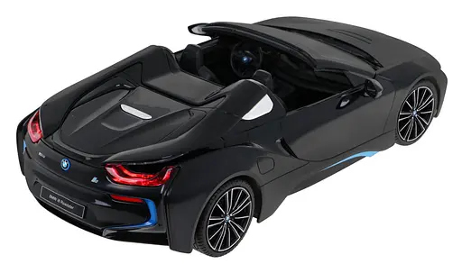 Машинка RASTAR BMW i8 Roadster на дистанційному керуванні + пульт 2,4 ГГц 1:12 чорний 95500 - фото 5