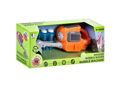 Установка з мильними бульбашками P 81588 "Газонокосарка", підсвічування, 8 отворів, в коробці (6903317652044) - фото 1