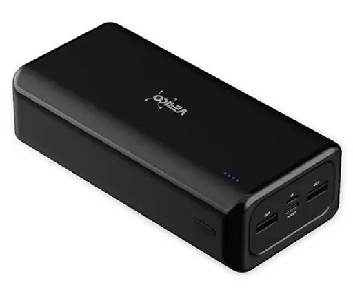 Внешний аккумулятор Verico Power Guard Pro PD 30000mAh черный - фото 3