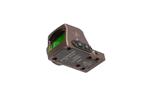 Приціл коліматорний Sig Optics ROMEO-X PRO FOOTPRINT, OPEN, 2 MOA DOT&32 MOA CIRCLE, FDE - фото 8