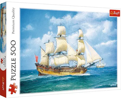 Набір Пазли - (500 елм.) - "Морська пригода" - фото 1