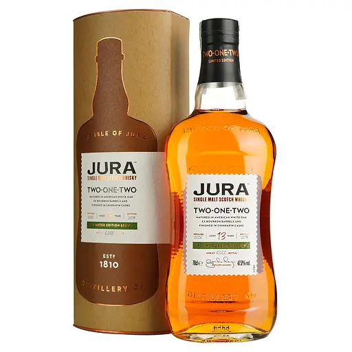 Виски Jura Isle 212 Two-one-Two 13 Year Old 47.5% 0.7 л в подарочной упаковке