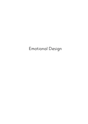Emotional Design - фото 4